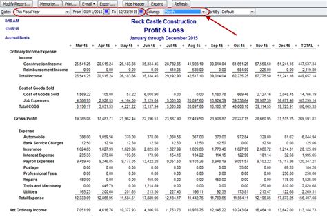 quickbooks online ebitda report|How To Run a Profit and Loss Report or Income Statement in QuickBoo.